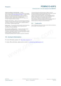 PSMN015-60PS Datasheet Page 13