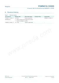 PSMN016-100BS Datasheet Page 11