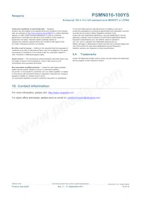 PSMN016-100YS Datasheet Page 14