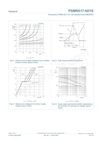 PSMN017-60YS Datasheet Page 9