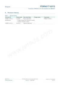 PSMN017-60YS Datasheet Pagina 12