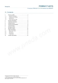 PSMN017-60YS Datasheet Page 15
