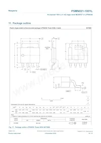 PSMN021-100YLX Datasheet Pagina 10