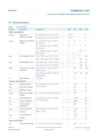 PSMN059-150Y Datasheet Page 5