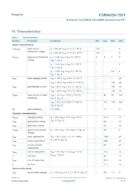 PSMN059-150Y Datasheet Pagina 5