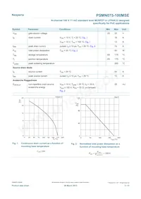 PSMN075-100MSEX Datasheet Page 3