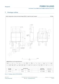 PSMN130-200D Datasheet Pagina 8