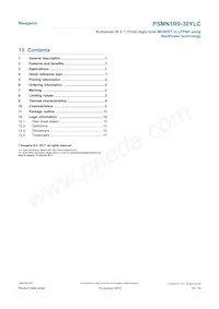 PSMN1R0-30YLC Datasheet Page 14