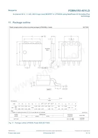 PSMN1R0-40YLDX Datasheet Page 10