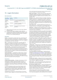 PSMN1R0-40YLDX Datasheet Pagina 12