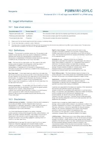 PSMN1R1-25YLC Datasheet Page 13