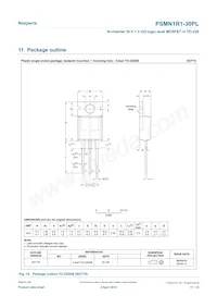 PSMN1R1-30PL Datasheet Page 11