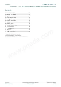 PSMN1R2-30YLDX Datasheet Page 13
