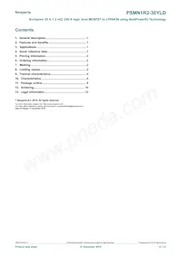 PSMN1R2-30YLDX Datenblatt Seite 13