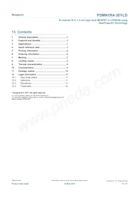 PSMN1R4-30YLDX Datasheet Page 13