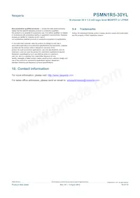 PSMN1R5-30YL Datasheet Pagina 14