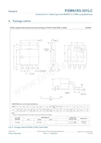 PSMN1R5-30YLC Datasheet Page 11