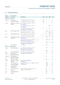 PSMN1R7-60BS Datasheet Page 5
