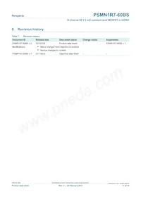 PSMN1R7-60BS Datasheet Pagina 11