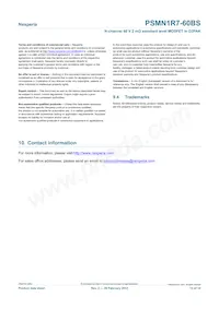 PSMN1R7-60BS Datasheet Page 13