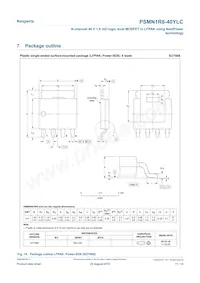 PSMN1R8-40YLC Datasheet Page 11