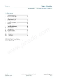 PSMN1R9-40PLQ Datasheet Page 13