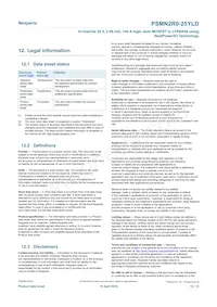 PSMN2R0-25YLDX數據表 頁面 12