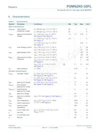 PSMN2R0-30PL Datasheet Page 5