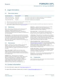 PSMN2R0-30PL Datasheet Page 12