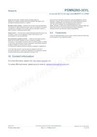 PSMN2R0-30YL Datasheet Pagina 13
