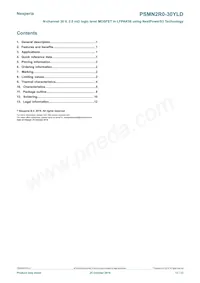PSMN2R0-30YLDX Datasheet Page 13