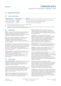 PSMN2R0-60ES Datasheet Page 13