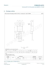 PSMN2R0-60PS Datasheet Page 11