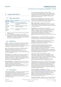 PSMN2R0-60PS Datasheet Page 12