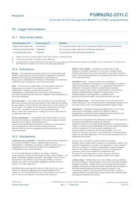 PSMN2R2-25YLC Datasheet Page 13