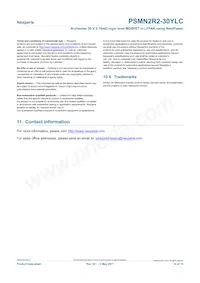 PSMN2R2-30YLC Datasheet Pagina 14