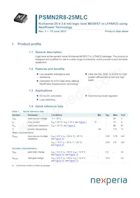 PSMN2R8-25MLC,115 Cover