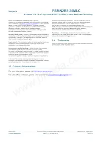 PSMN2R8-25MLC Datasheet Page 13