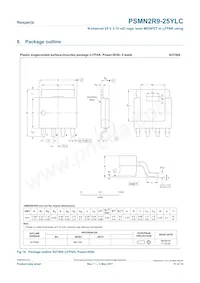 PSMN2R9-25YLC Datasheet Page 11