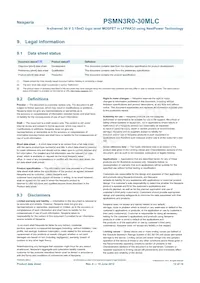 PSMN3R0-30MLC Datasheet Pagina 12