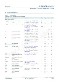 PSMN3R0-30YL Datasheet Pagina 6