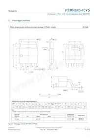 PSMN3R3-40YS Datasheet Page 11
