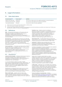 PSMN3R3-40YS Datasheet Page 13