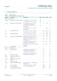 PSMN3R4-30BL Datasheet Page 6