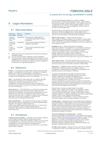 PSMN3R4-30BLE Datasheet Pagina 11