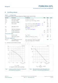 PSMN3R4-30PL Datasheet Page 3