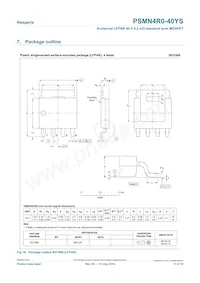 PSMN4R0-40YS Datasheet Page 11