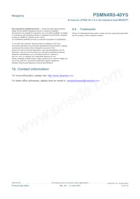 PSMN4R0-40YS Datasheet Page 14