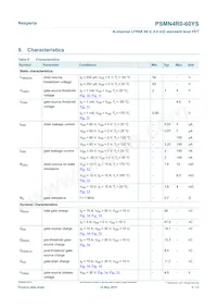 PSMN4R0-60YS Datasheet Page 5