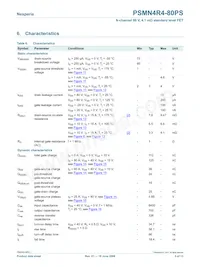 PSMN4R4-80PS Datasheet Page 5